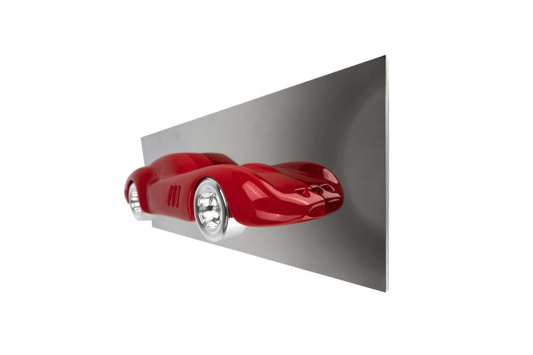 FERRARI - WALL MOUNTED 250 GTO RED